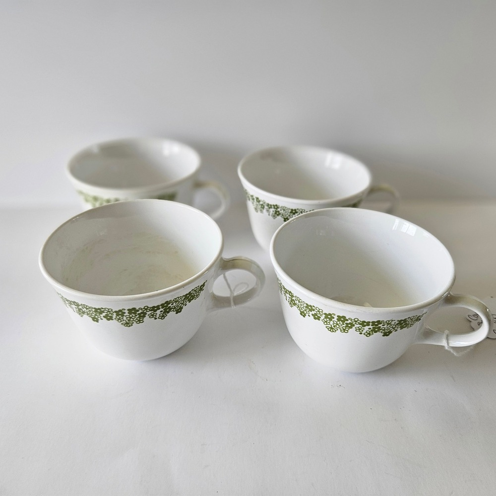 Corelle Livingware by Corning Spring Blossom Cups LOT of 4 - Tea Coffee Mug